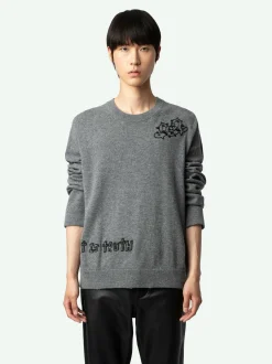 Store Zadig & Voltaire Marko Sweater Grismoyen